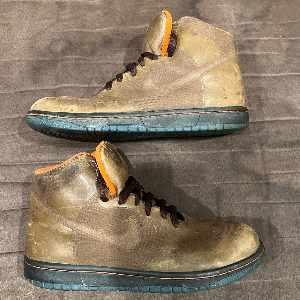 🔥Classic 2007 Nike Dunk Hi 1 Piece GORETEX Size 8🔥 - Picture 4 of 9